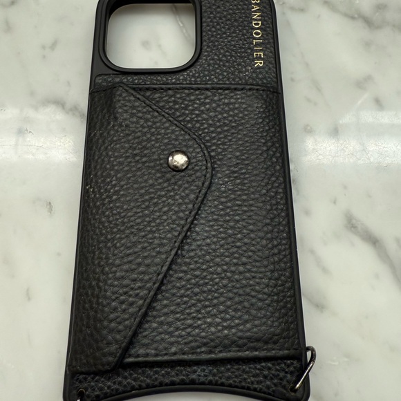 Bandolier Elegant Black iPhone 16 Pro Max Case - Picture 2 of 2